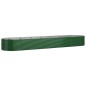 vidaXL Jardinera arriate acero recubrimiento polvo verde 584x140x68 cm vidaXL Jardinera arriate acero recubrimiento polvo verde 584x140x68 cm