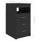 vidaXL Escritorio de madera de ingeniería gris 140x50x76 cm vidaXL Escritorio de madera de ingeniería gris 140x50x76 cm