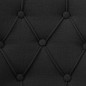 vidaXL Sillas de comedor 2 unidades de tela negras 