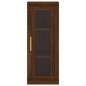 vidaXL Aparador alto madera contrachapada roble marrón 34,5x34x180 cm vidaXL Aparador alto madera contrachapada roble marrón 34,5x34x180 cm