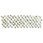 vidaXL Enrejado expansible hiedra artificial amarillo 5 uds 180x60 cm vidaXL Enrejado expansible hiedra artificial amarillo 5 uds 180x60 cm